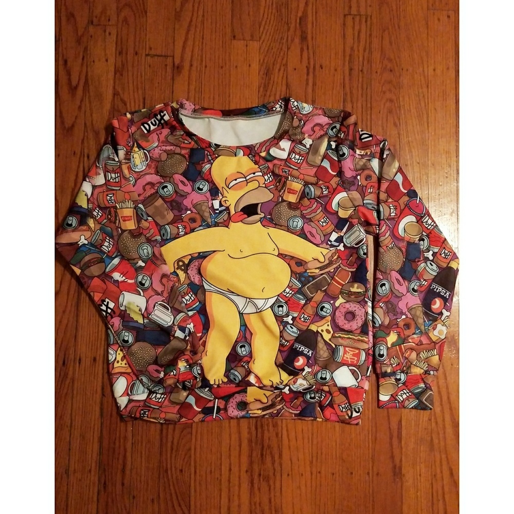 Homer Simpson Crew Neck